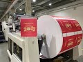 Ship to Spain Exhibition! Paper Shopping Bag Machine Square Bottom B330 Roll Fed Kraft Paper Bag