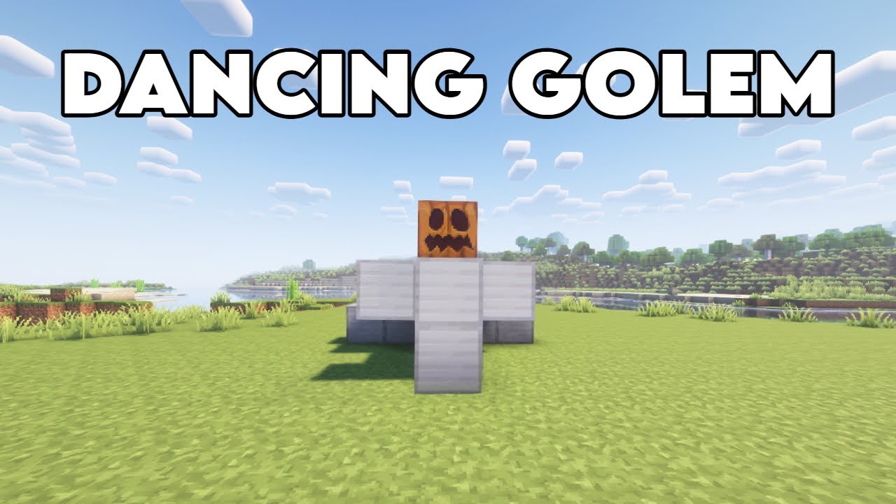 Minecraft Dancing Golem Tutorial Youtube
