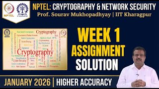 Cryptography & Network Security Wk 1 Assignment Solution Jan 2026