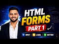 HTML Forms Tutorial for Beginners 🔥 | Form, Input, Label & Button | Part 1