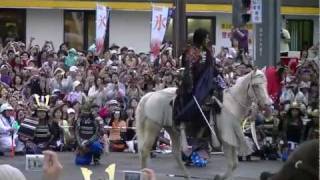 『謙信公祭2011』　其の弐　｢GACKT謙信　出陣行列」HD