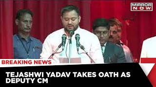 Swearing In Ceremony | Tejashwi Yadav Takes Oath As Deputy CM | Latest News