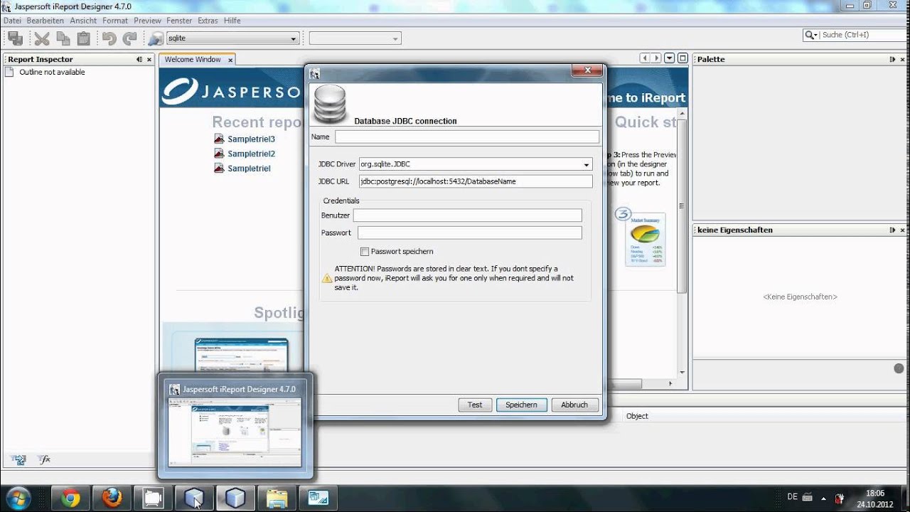 Java Prog 114 Reports Jasper Ireports Connection To Database Youtube