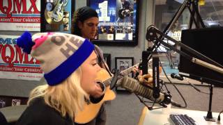 RaeLynn 'For A Boy' Live in the WQMX Studio