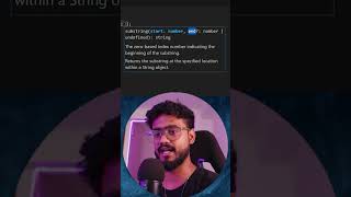substring() in Javascript 🔥 #javascript #DSA #javascriptinterview