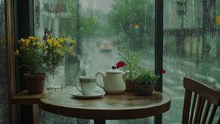 PIANO RAIN - It's a pleasant rain sound that will help you sleep deeply - ASMR Insomnia Rain Sounds