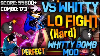Friday Night Funkin' - Whitty Bomb Man | LO FIGHT [Perfect] Hard Mode - 55,350 Score | 173 Combo