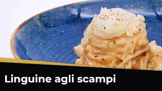 Nuova ricetta natalizia | Linguine agli scampi risottate