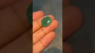 Natural Emerald From Zambia 🇿🇲 15Carat In Weight. #emerald #jewellery #shorts #viralvideo