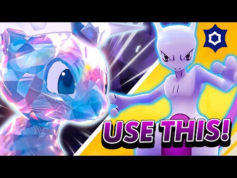 How to EASILY Beat 7 Star MEWTWO Tera Raid EVENT in Pokemon Scarlet and Violet