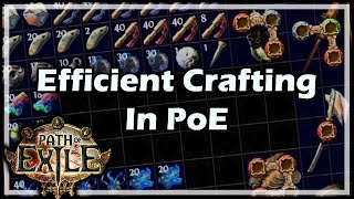 [Path of Exile] Efficient Crafting In PoE