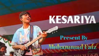 Kesariya |🔥Mohammad Faiz🔥| Live Stage performance 😱| West Bengal College Social |🔔SUBSCRIBE🔔🙏