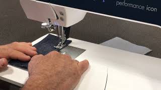 The brand new Pfaff Performance Icon Sewing Machine