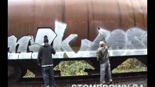 Graffiti with Snak The Ripper, Big Miles, Lesen, Meth - Stompdown Killaz