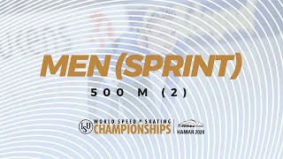 T. Shinhama (JPN) | 500m (2) | Sprint | 2020 ISU World Speed Skating Champs Hamar NOR | #WorldSpeed