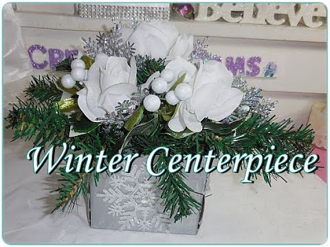 Winter Centerpiece Youtube