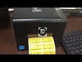 tsc te200 printer working status