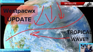 Strong NE Monsoon / Kusog Hangin in the Philippines, plus a tropical wave?