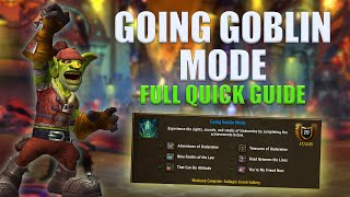 Going Goblin Mode QUICK Meta Achievement FULL Guide! WoW 11.1 Undermine