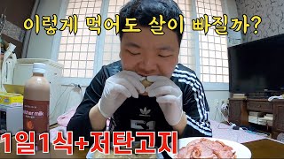 고도비만의 짧은 저탄고지 생존다이어트 후기 vlog