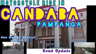 Motorcycle Ride in Candaba, Pampanga | San Andres Apostol Church | Road Latest Update