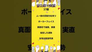 猫でも分かる❗️10日で簡単姓名判断8日目#姓名判断 #性格診断 #無料占い　#簡単占い　#猫動画