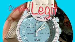 Omega/Swatch Moon swatch clone unboxing