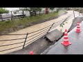 東広島市八本松磯松交差点付近被害状況