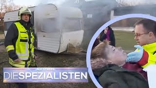 Robin (12) kämpft ums Überleben: Wohnwagen in Flammen | Franco Fabiano | Die Spezialisten | SAT.1