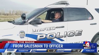 Behind the Badge: Unified PD officer uses sales experience while patrolling the streets of Magna