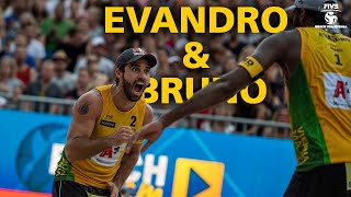 Evandro/Bruno bring the heat to the sand! | Top Teams from the Beach Volleyball World