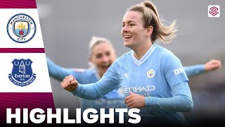 Manchester City vs Everton | Highlights | FA Women's Super League 02-03-2024