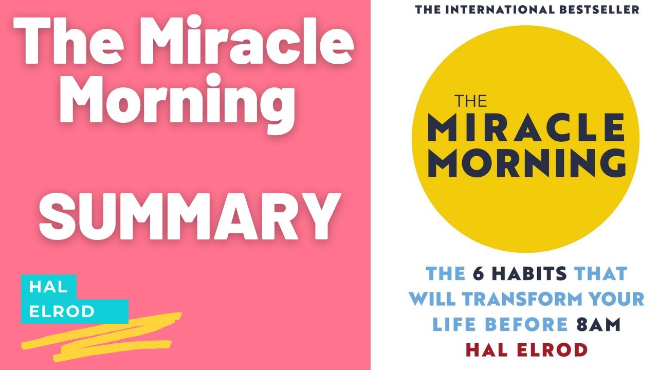 The Miracle Morning By Hal Elrod (FULL Animated Book Summary) {MUST ...