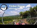 Timber Ripper Mountain Coaster (POV) - Okemo Mountain Resort