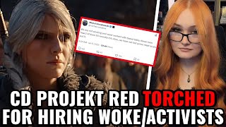 Gamers TORCH CD Projekt Red's CEO For Hiring Woke Activists \u0026 DENYING Working With Sweet Baby Inc