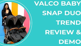 Valco Baby Snap Duo Trend: Full Review \u0026 Demo | Top Double Strollers of 2020