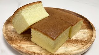 갈라짐 없이 폭신폭신 부드러운 대만 카스테라 만들기 / Taiwanese Castella Cake