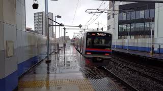 京成3000形3055F　京成船橋駅1番線発車