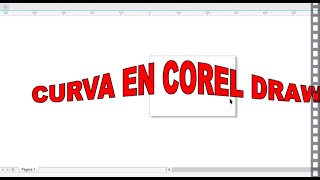 Cómo Hacer un TEXTO CURVO en Corel Draw (Letras Curvas)2021 en 30 segundo