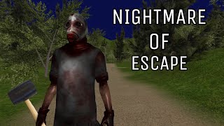 NIGHTMARE OF ESCAPE Chapter 1  Full gameplay