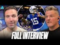 Joe Flacco Joins Pat McAfee After First Win With Colts vs Steelers