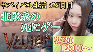 【Valheim】灰の地(南極)を目指して大航海！！北欧神話の世界で生き抜く【視聴者参加OK】