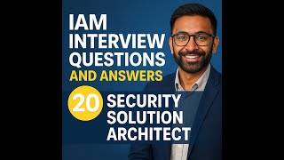 20 IAM Interview Questions and Answers | Security Solution Architect (2025 Guide)