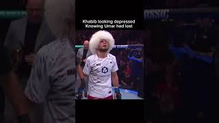 Khabib’s Reaction When He Found Out Umar Lost 😢