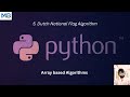 5. Dutch National Flag Algorithm in Python