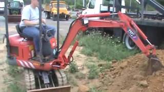 1999 IHI 7J Compact Micro Mini Excavator 2 Speed Diesel Swing Boom For Sale