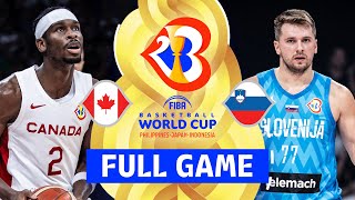 QUARTER-FINALS: Canada v Slovenia | Full Basketball Game | FIBA Basketball World Cup 2023