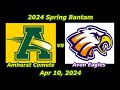 2024 04 10 Amherst vs Avon Spring Bantam