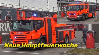 [NEUE HAUPTFEUERWACHE] Kurzzug Berufsfeuerwehr Karlsruhe zu Person in Not