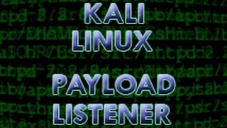 Kali Linux - Create Payload and Listener exe file